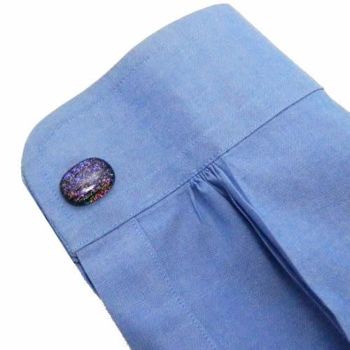 カフス カフスボタン ガラス オリジナル 手作り Universe Purple ユニバースパープル カフリンクス |  | 05