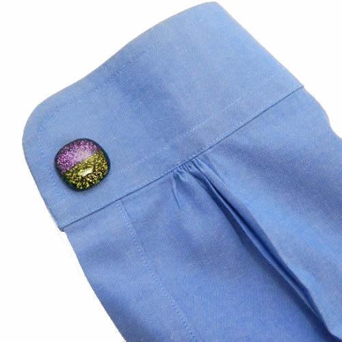 カフス カフスボタン ガラス オリジナル 手作り Half Apple ハーフ アップル カフリンクス |  | 05