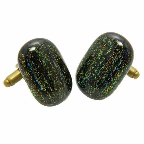 カフス カフスボタン ガラス オリジナル 手作り Gold Treestump 黄金の切り株 カフリンクス |  | 02