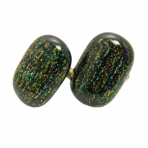 カフス カフスボタン ガラス オリジナル 手作り Gold Treestump 黄金の切り株 カフリンクス |  | 03