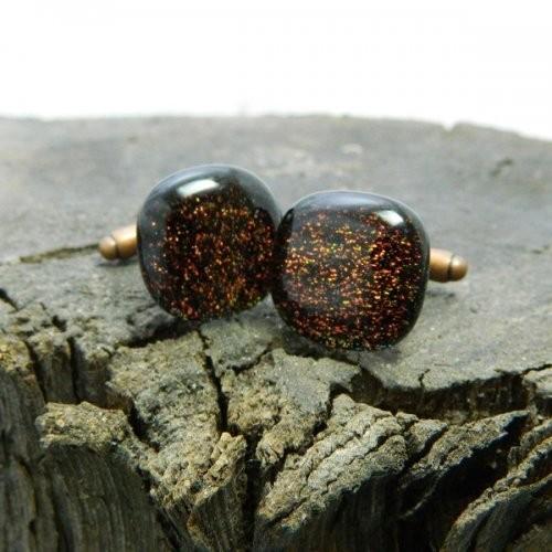 カフス カフスボタン ガラス オリジナル 手作り Mount Passion 山の愛 カフリンクス |  | 01