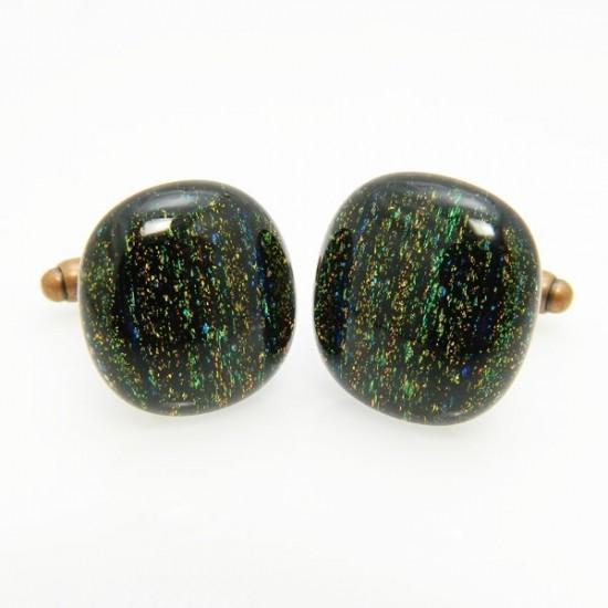 カフス カフスボタン ガラス オリジナル 手作り Apple shower アップルシャワー カフリンクス |  | 02