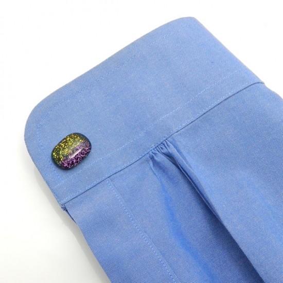 カフス カフスボタン ガラス オリジナル 手作り Half Apple ハーフ アップル カフリンクス |  | 05