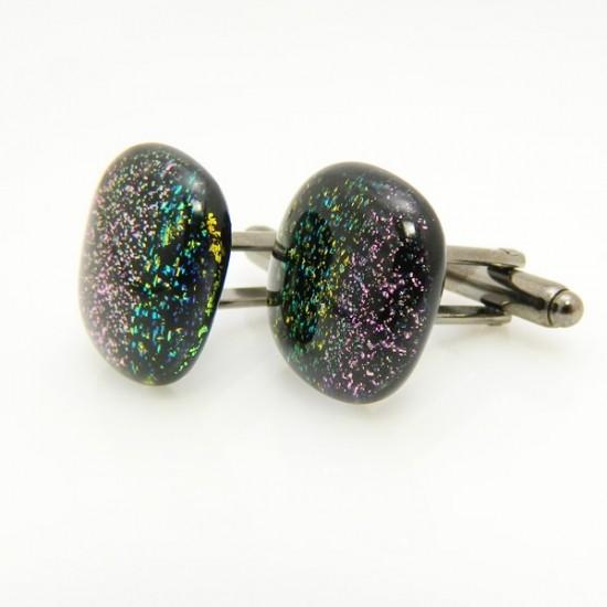 カフス カフスボタン ガラス オリジナル 手作り Half Apple ハーフ アップル カフリンクス |  | 03