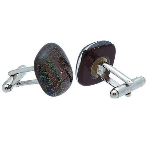 カフス カフスボタン ガラス オリジナル 手作り Safari terra カフリンクス |  | 04