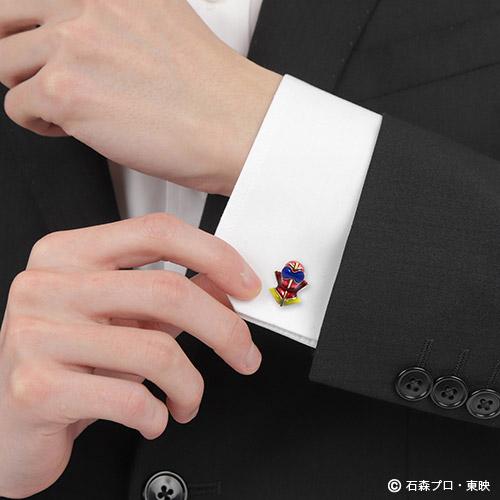 秘密戦隊ゴレンジャー×SWANK ナンバーワン戦隊ゴジュウジャー アカレンジャー カフス カフスボタン カフリンクス スワンク |  | 05