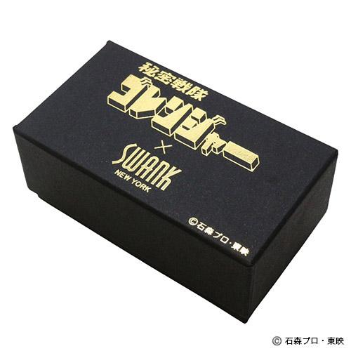 秘密戦隊ゴレンジャー×SWANK ナンバーワン戦隊ゴジュウジャー アカレンジャー カフス カフスボタン カフリンクス スワンク |  | 08