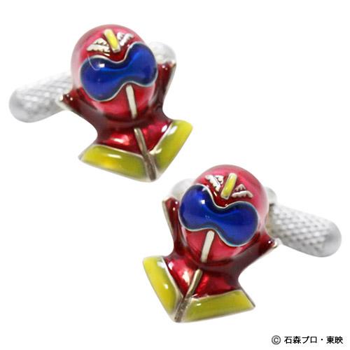 秘密戦隊ゴレンジャー×SWANK アカレンジャー カフス ネクタイピン セット カフスボタン カフリンクス タイバー タイクリップ スワンク メンズアクセサリー |  | 02