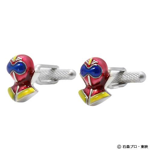 秘密戦隊ゴレンジャー×SWANK アカレンジャー カフス ネクタイピン セット カフスボタン カフリンクス タイバー タイクリップ スワンク メンズアクセサリー |  | 03