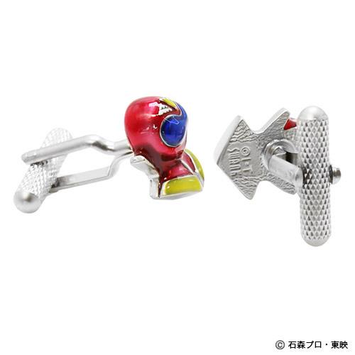 秘密戦隊ゴレンジャー×SWANK アカレンジャー カフス ネクタイピン セット カフスボタン カフリンクス タイバー タイクリップ スワンク メンズアクセサリー |  | 05