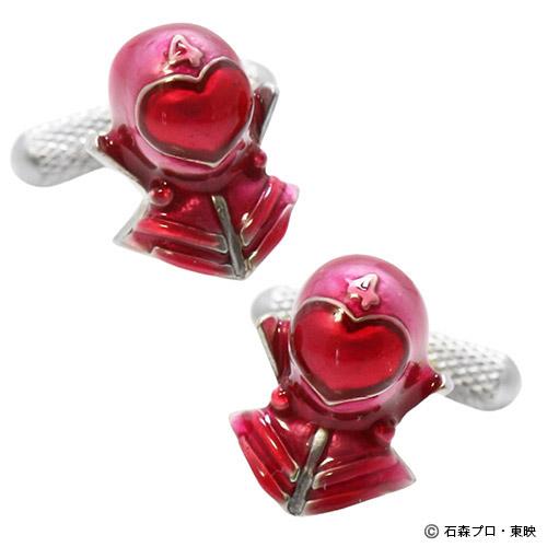 秘密戦隊ゴレンジャー×SWANK ナンバーワン戦隊ゴジュウジャー モモレンジャー カフス カフスボタン カフリンクス スワンク |  | 01