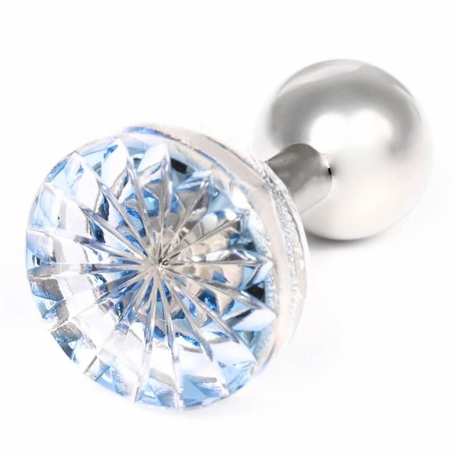 カフス カフスボタン 江戸切子 菊 ウスルリ 堀口硝子 カフリンクス