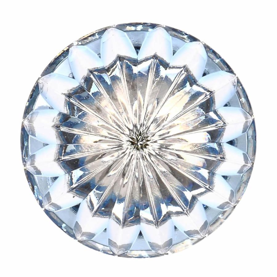 カフス カフスボタン 江戸切子 菊 ウスルリ 堀口硝子 カフリンクス