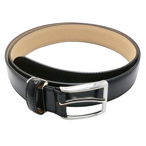 SADO コードバン ベルト 飯田レザー ブラック 馬革 30mm 日本製