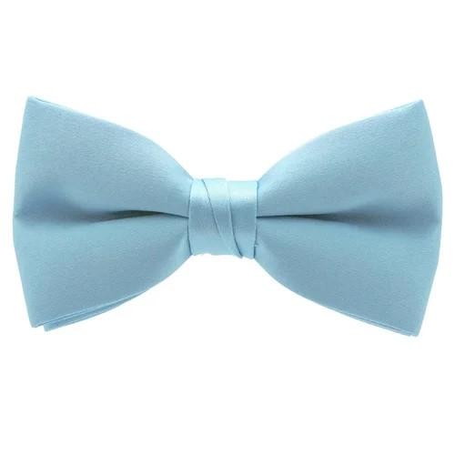 子供用 蝶ネクタイ ライトブルー ボウタイ 簡易装着 簡単 発表会 入園式 入学式 | 