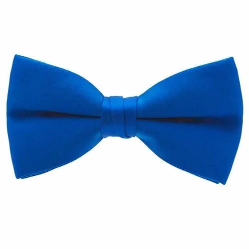 子供用 蝶ネクタイ ロイヤルブルー ボウタイ 簡易装着 簡単 発表会 入園式 入学式 | 