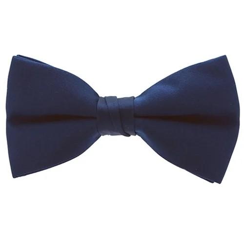 子供用 蝶ネクタイ ネイビーブルー ボウタイ 簡易装着 簡単 発表会 入園式 入学式 | 