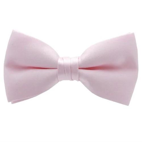子供用 蝶ネクタイ ライトピンク ボウタイ 簡易装着 簡単 発表会 入園式 入学式 | 