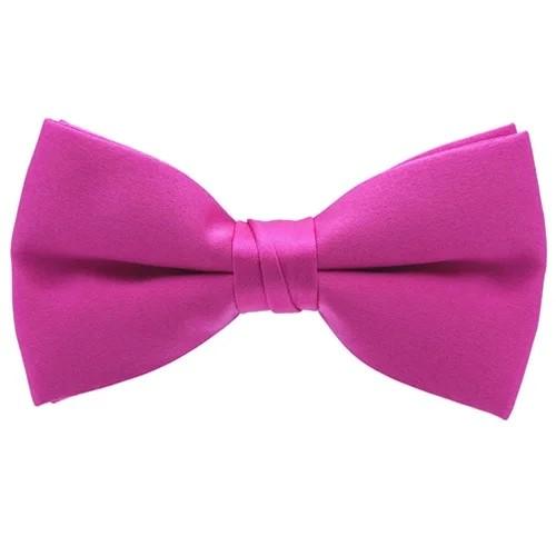 子供用 蝶ネクタイ ホットピンク ボウタイ 簡易装着 簡単 発表会 入園式 入学式 | 