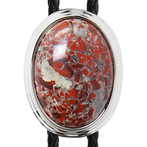 碧玉 ジャスパー ストーン ループタイ SWANK 日本製 ネックレス ポーラータイ ポロタイ ボロタイ |  | 01