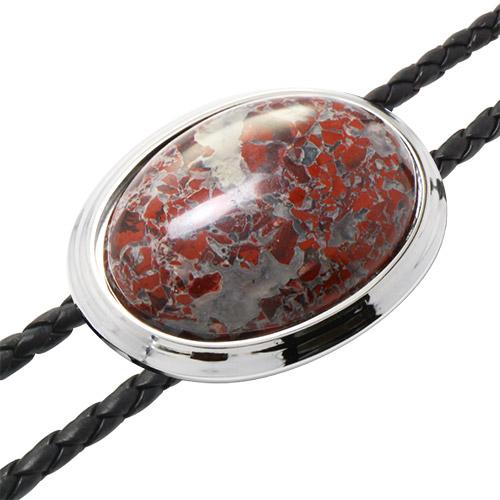 碧玉 ジャスパー ストーン ループタイ SWANK 日本製 ネックレス ポーラータイ ポロタイ ボロタイ |  | 03