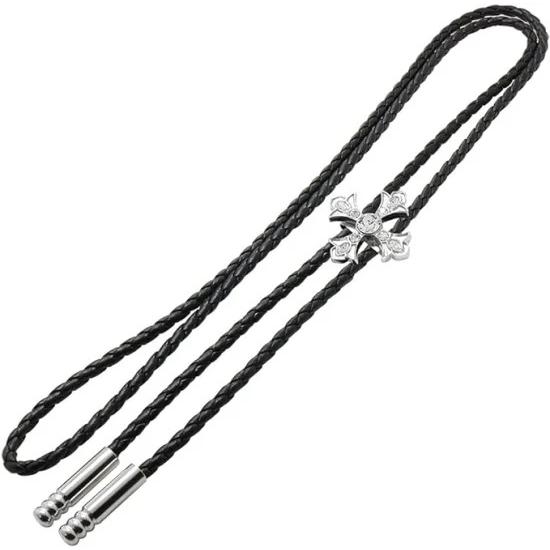 クリスタル クロス SWANK スワンク ループタイ ネックレス ポーラータイ ポロタイ ボロタイ 日本製 |  | 01