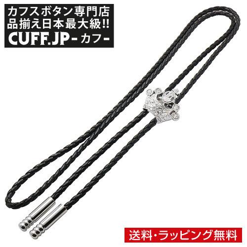 クリスタル 王冠 SWANK スワンク ループタイ ネックレス ポーラータイ ポロタイ ボロタイ 日本製 | 