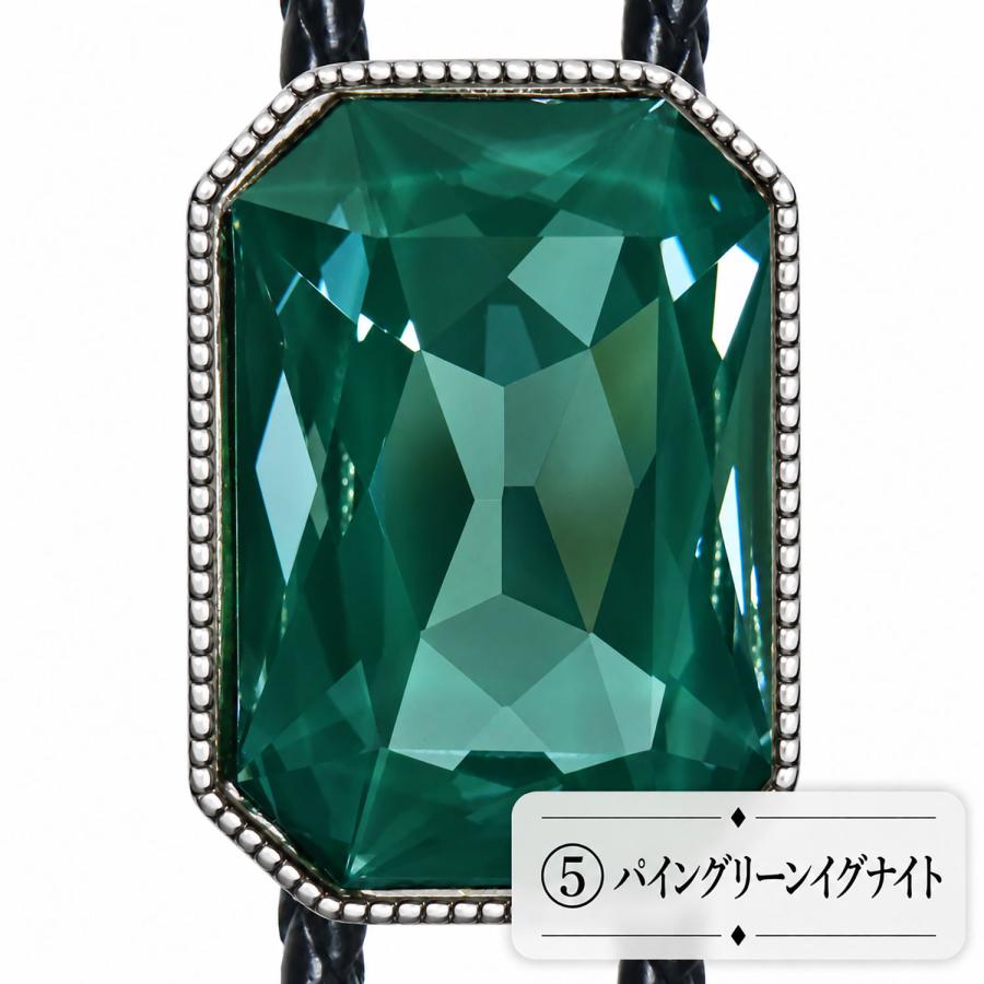 クリスタル SWANK スワンク ループタイ ネックレス ポーラータイ ポロタイ ボロタイ 日本製 | SWANK | 05