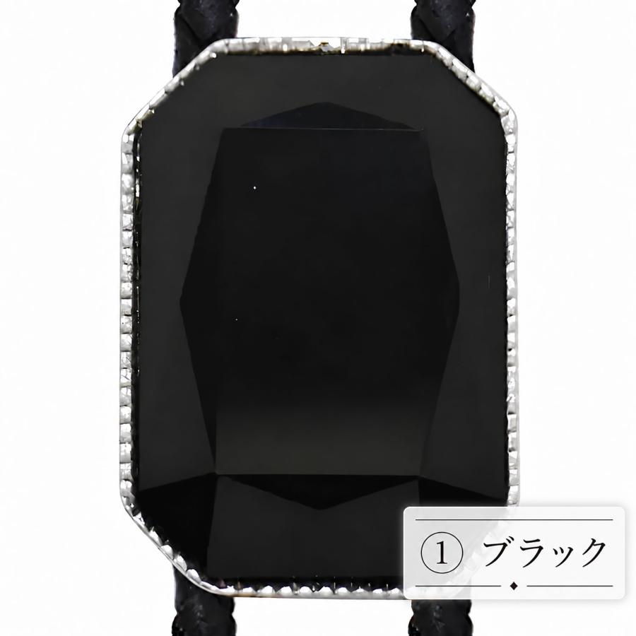 クリスタル SWANK スワンク ループタイ ネックレス ポーラータイ ポロタイ ボロタイ 日本製 | SWANK | 01