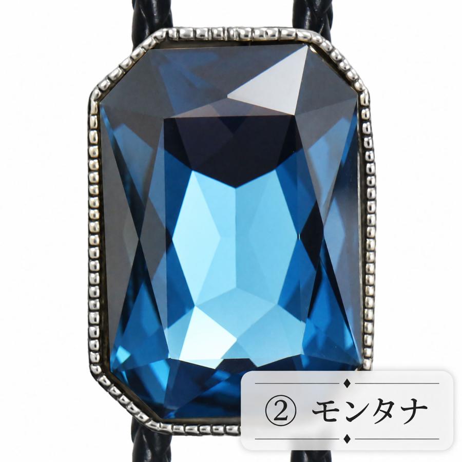 クリスタル SWANK スワンク ループタイ ネックレス ポーラータイ ポロタイ ボロタイ 日本製 | SWANK | 02