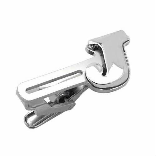 ネクタイピン タイバー イニシャル アルファベット J タイクリップ タイピン |  | 01