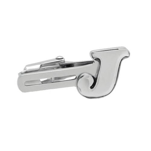 ネクタイピン タイバー イニシャル アルファベット J タイクリップ タイピン |  | 02