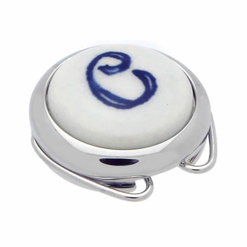 ボタンカバー イニシャル アルファベット C カフス カフスボタン |  | 01