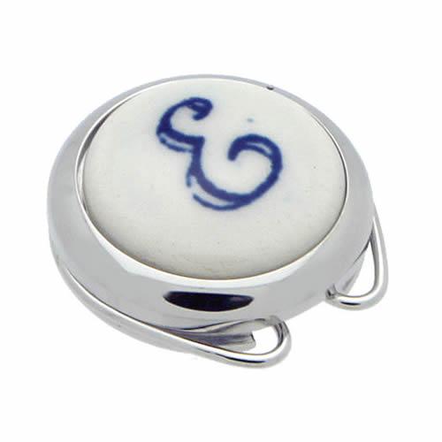 ボタンカバー イニシャル アルファベット E カフス カフスボタン |  | 01