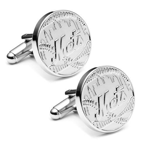 ニューヨーク メッツ MLB メジャーリーグ カフリンクス メンズアクセサリー シルバー エディション |  | 01