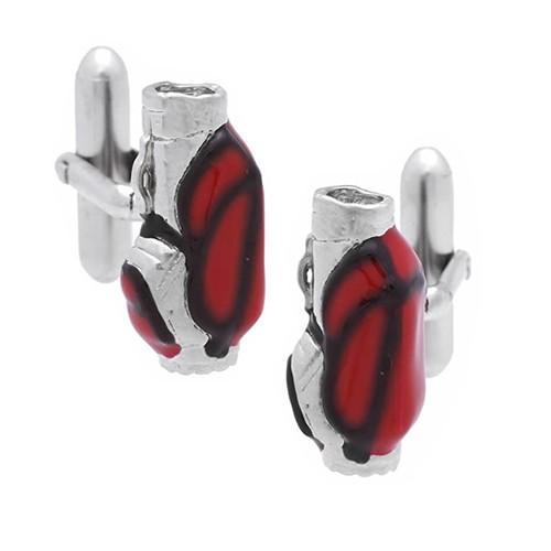 SWANK スワンク カフス ネクタイピン セット ゴルフ ゴルフバック レッド カフスボタン カフリンクス タイバー タイクリップ |  | 01