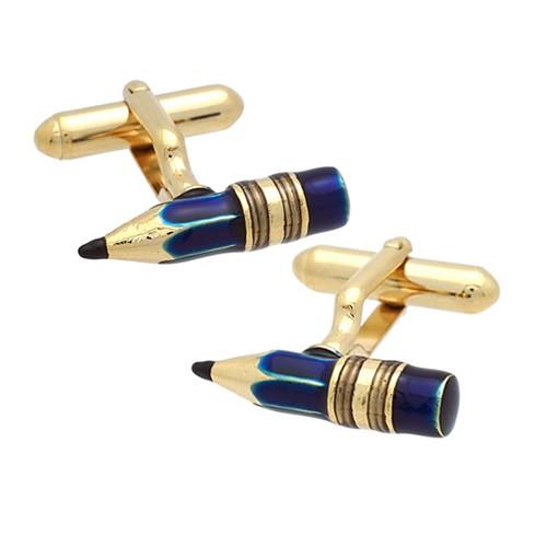 SWANK スワンク カフス ネクタイピン セット 鉛筆 ブルー ペンシル カフスボタン カフリンクス タイバー タイクリップ |  | 01