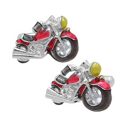 SWANK スワンク カフス ネクタイピン セット バイク レッド アメリカンバイク カフスボタン カフリンクス タイバー タイクリップ |  | 01