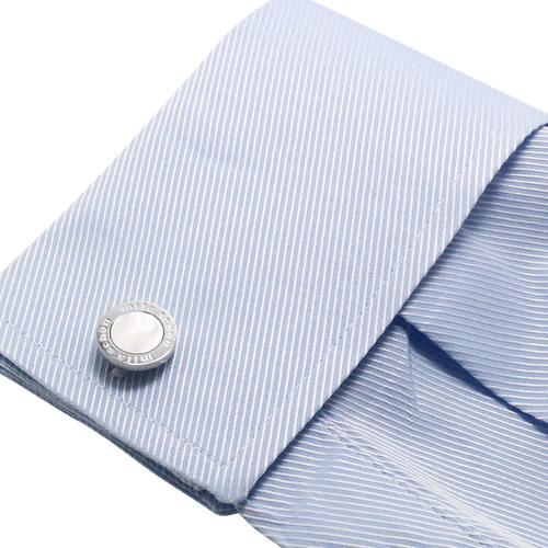 ミラ ショーン カフスボタン ネクタイピン セット ラウンド シェル 白蝶貝 カフス タイバー mila schon |  | 08