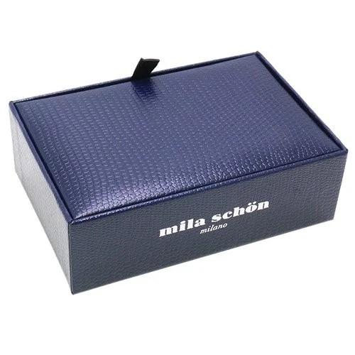 ミラ ショーン カフス ラウンド グリーン ガラス カフスボタン カフリンクス mila schon メンズアクセサリー |  | 07
