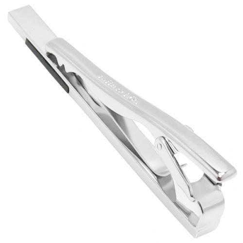 ミラ ショーン ネクタイピン オニキス 白蝶貝 タイクリップ タイバー