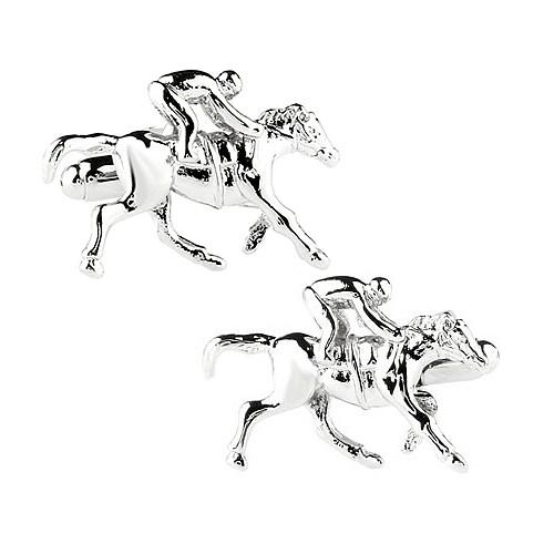 カフスボタン 競馬 乗馬 カフス カフリンクス |  | 01