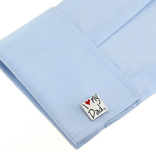 カフスボタン I LOVE MY DAD カフス カフリンクス |  | 03
