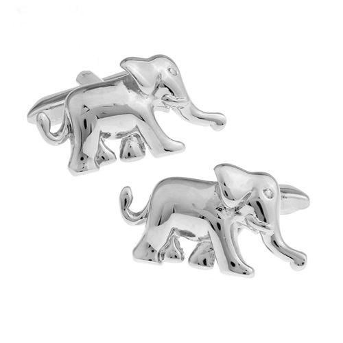 カフスボタン 象 ゾウ エレファント カフス カフリンクス |  | 01