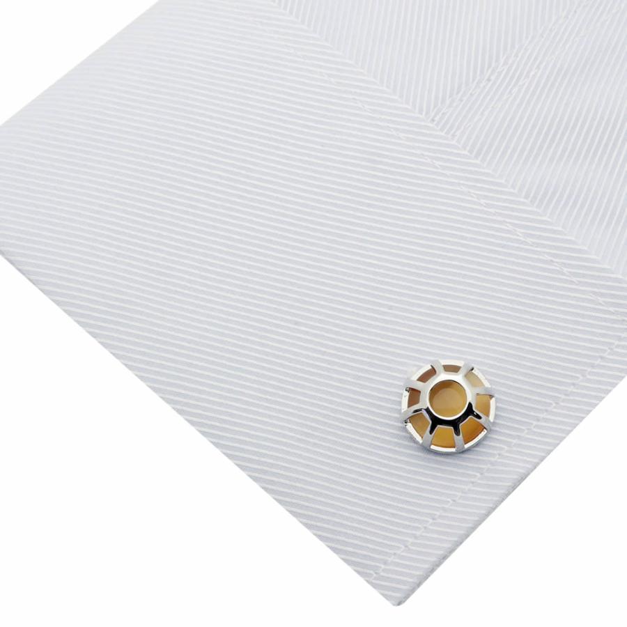 カフスボタン サークル タイガーアイ カフス カフリンクス |  | 04