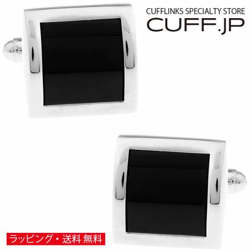 カフスボタン ブラック カービング カフス カフリンクス | 
