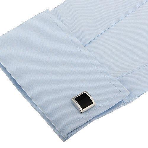 カフスボタン ブラック カービング カフス カフリンクス |  | 04