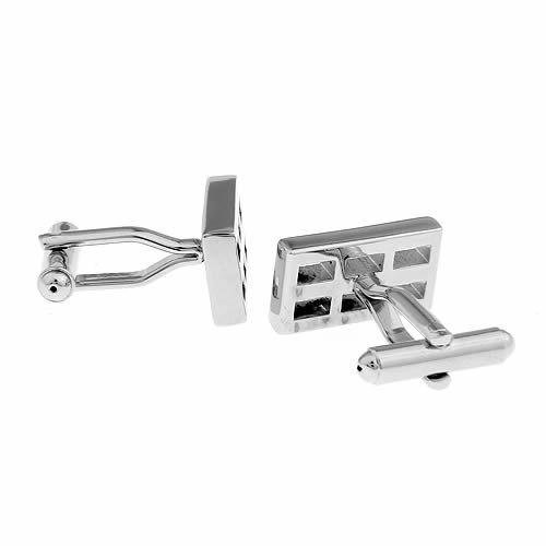 カフスボタン シルバー ラティス カフス カフリンクス |  | 02