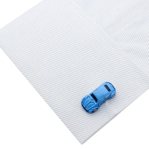 カフスボタン ブルー クラシックカー 自動車 カフス カフリンクス |  | 04