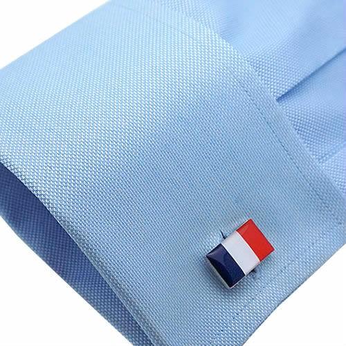 カフスボタン フランス 国旗 カフス カフリンクス |  | 03